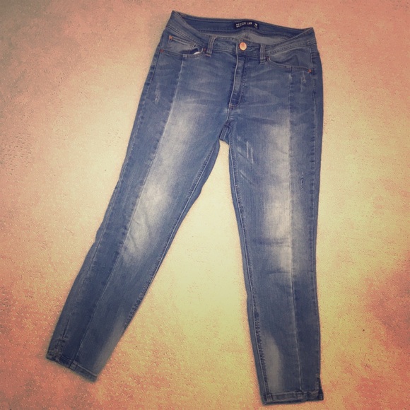 Design Lab Quarter-Length Jeans - Picture 1 of 3